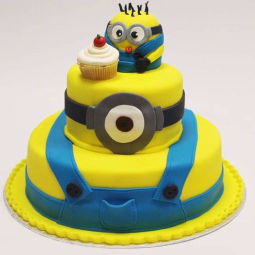 Temerity erven Voorzitter Bakkerij Voncken|Miniontaart met mini Minion