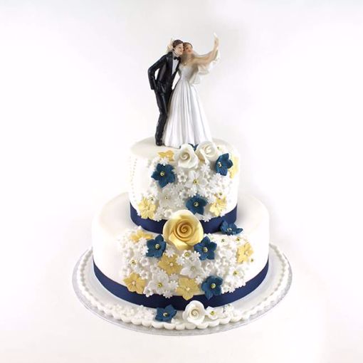 Afbeelding van Selfie flowers taart