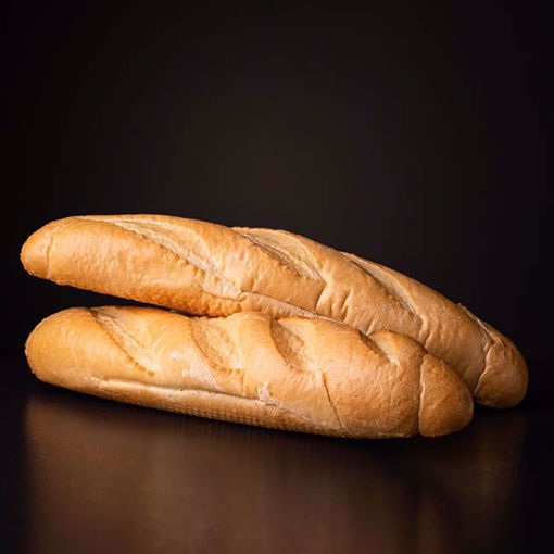 Afbeelding van 2 Half afgeb. stokbrood (middel)