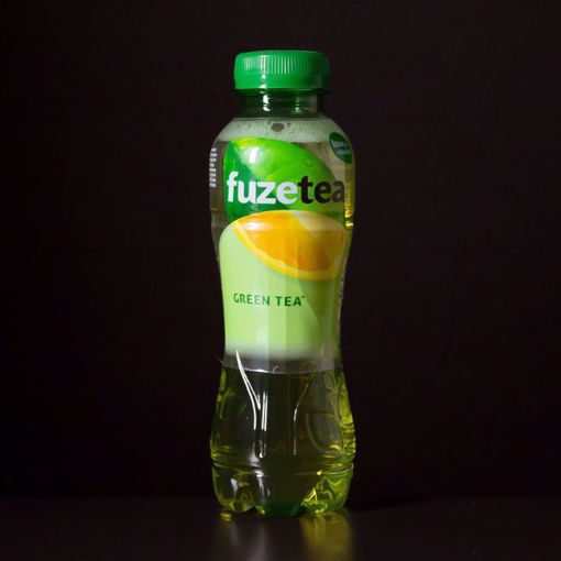 Afbeelding van Flesje FuzeTea Green