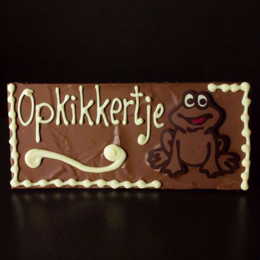 Afbeelding van Choco tablet "Opkikkertje"