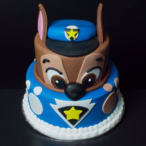 Afbeelding van Paw Patrol Chase taart