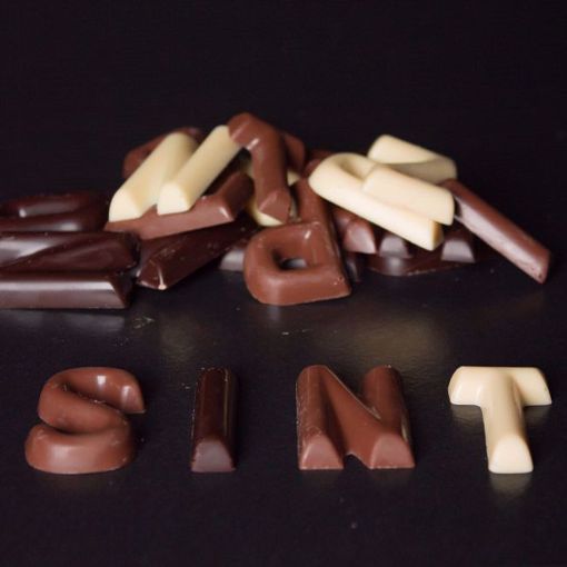 Afbeelding van Chocolade Lettertjes
