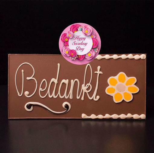 Afbeelding van Choco Tablet "Bedankt"