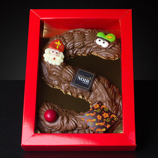 Afbeelding van Choco letter  grt handgespoten