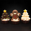 Afbeelding van Chocolade Kerst Petit Four