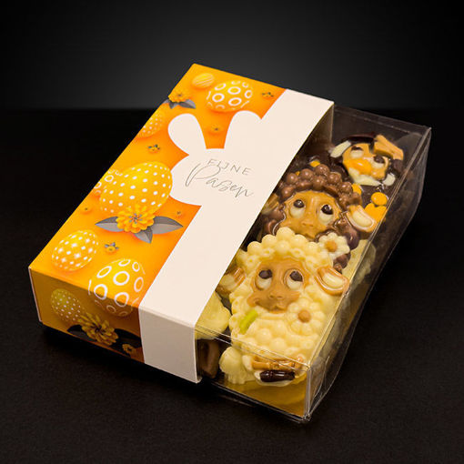 Afbeelding van Doosje met Paaschocolaatjes