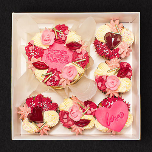Afbeelding van Happy Cupcakebox Moederdag