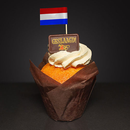 Afbeelding van Geslaagd Muffin met Toef