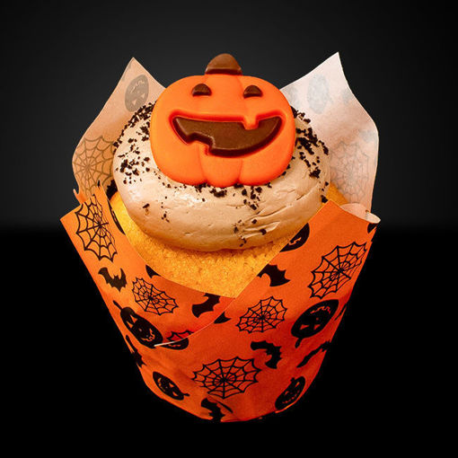 Afbeelding van Halloween Muffin Pompoen