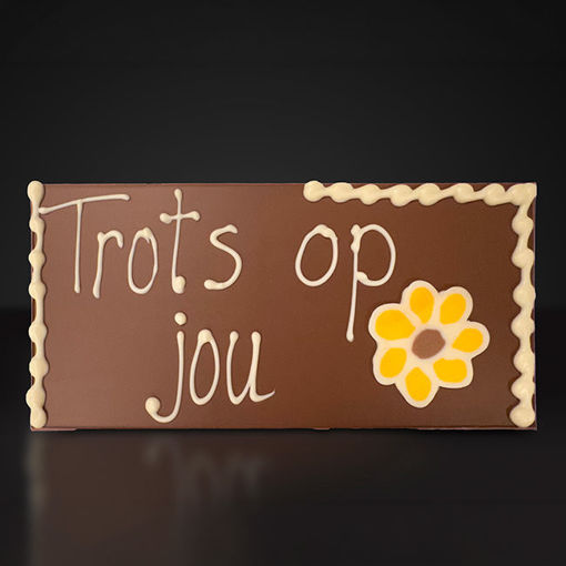 Afbeelding van Choco Tablet "Trots op jou"