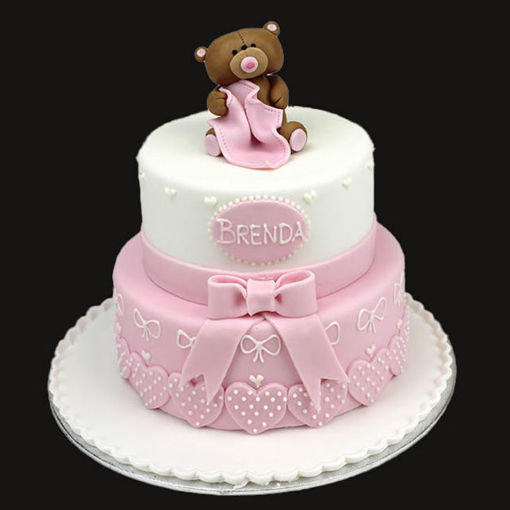 Afbeelding van Brenda Pink bear taart