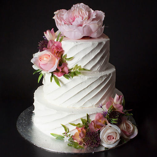 Afbeelding van Twisted White And Flowers One