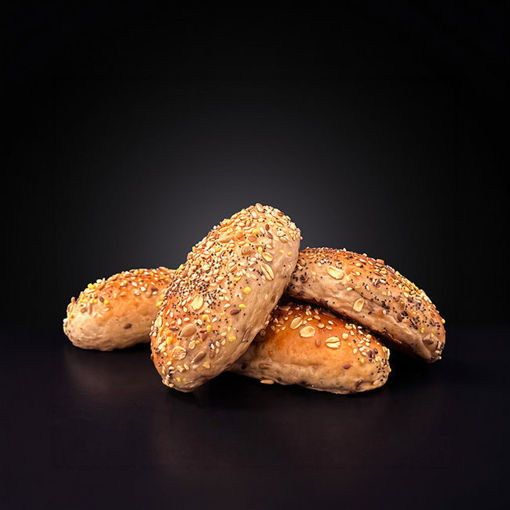 Afbeelding van 10 x  mini mediterranée broodjes  (per 10 verpakt)