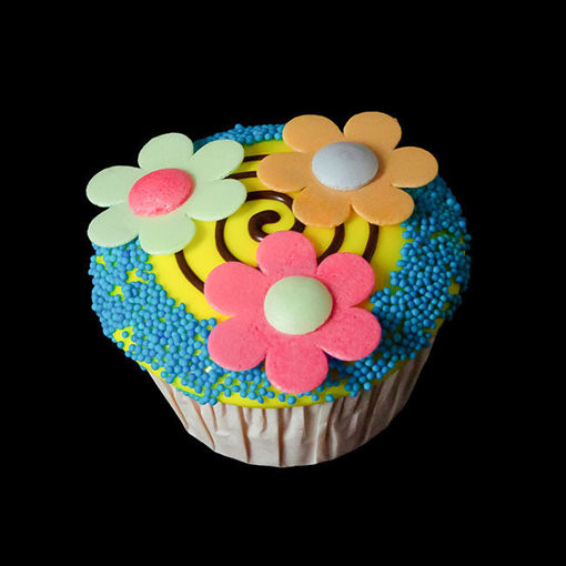 Afbeelding van Bloemen Muffin