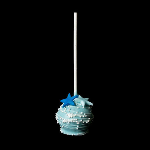 Afbeelding van Cakepop blue star
