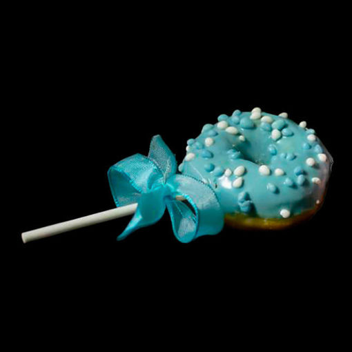 Afbeelding van Mini donut pop baby blue