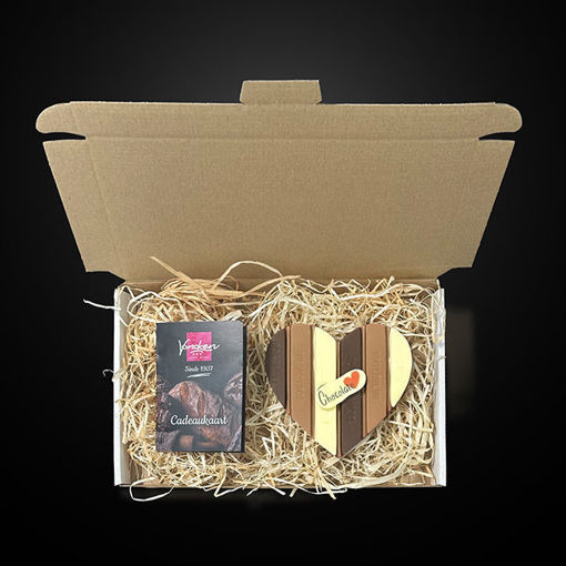 Afbeelding van Cadeaupakket Choco Hartje