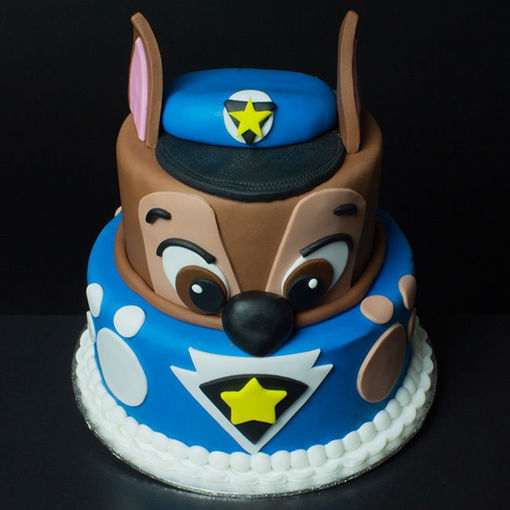 Afbeelding van Paw Patrol Chase taart